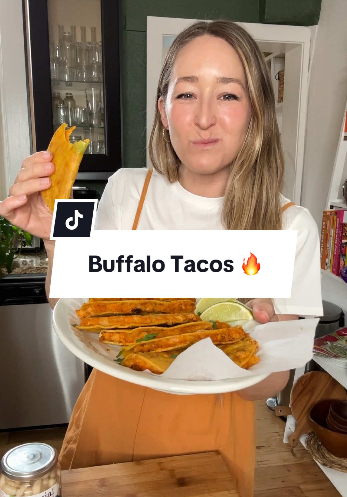 Buffalo Cannellini Bean Tacos