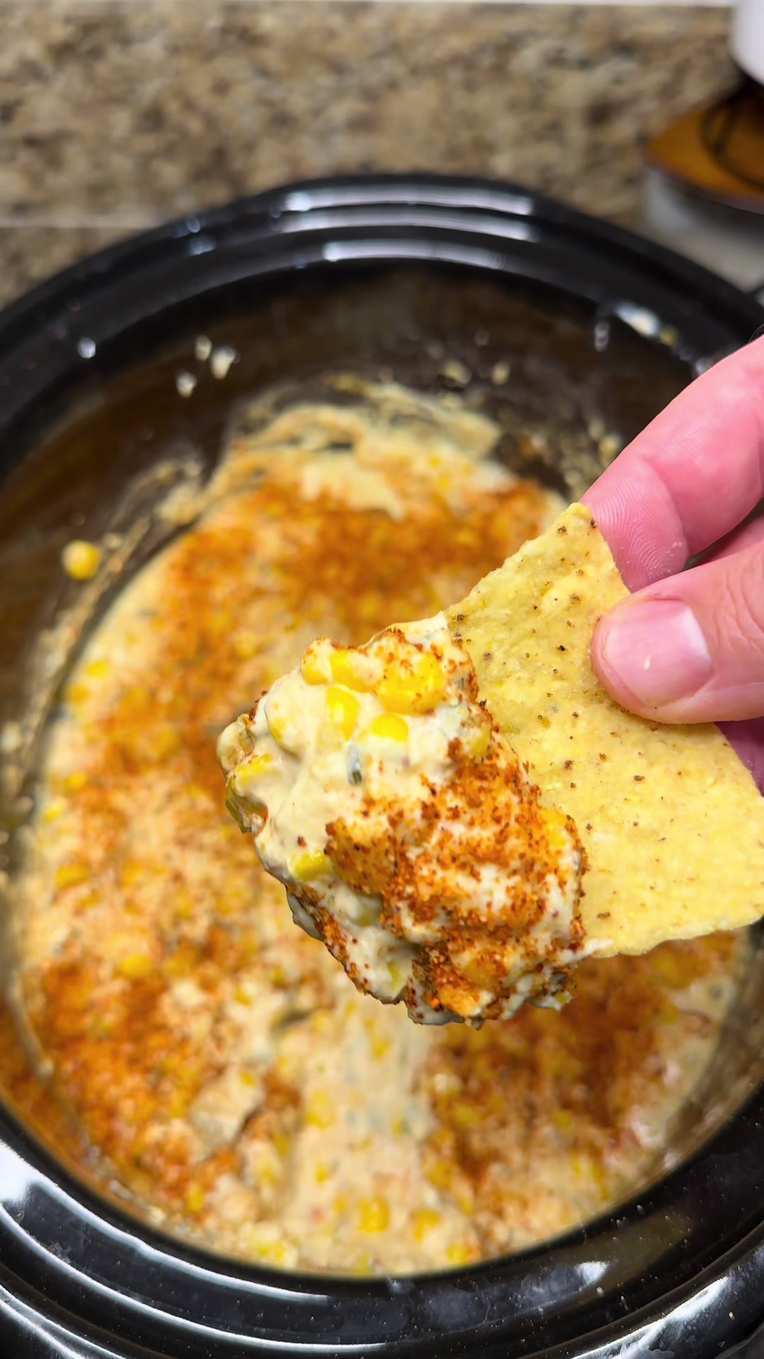 Crockpot Street Corn Dip