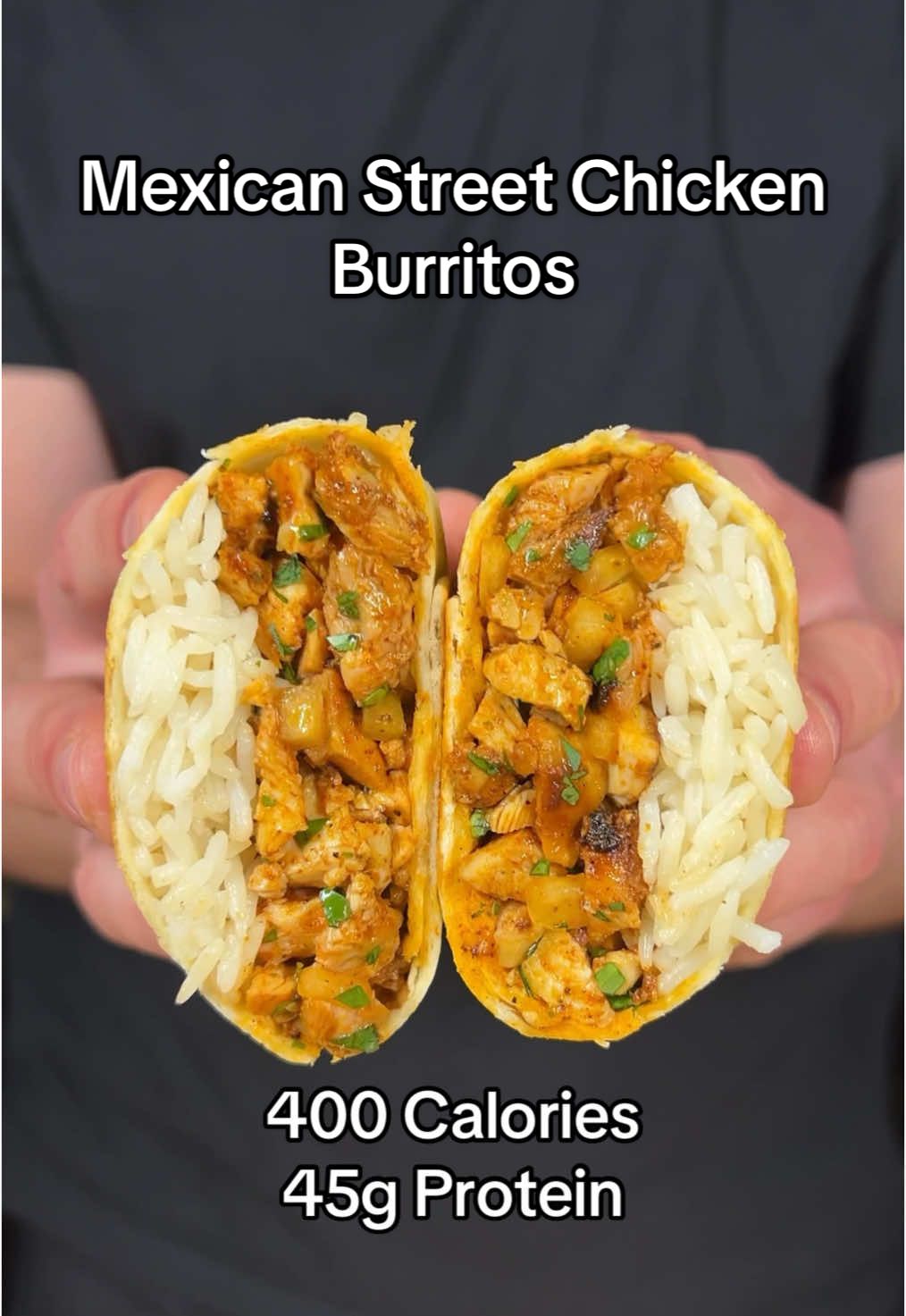 Mexican Street Chicken Burritos