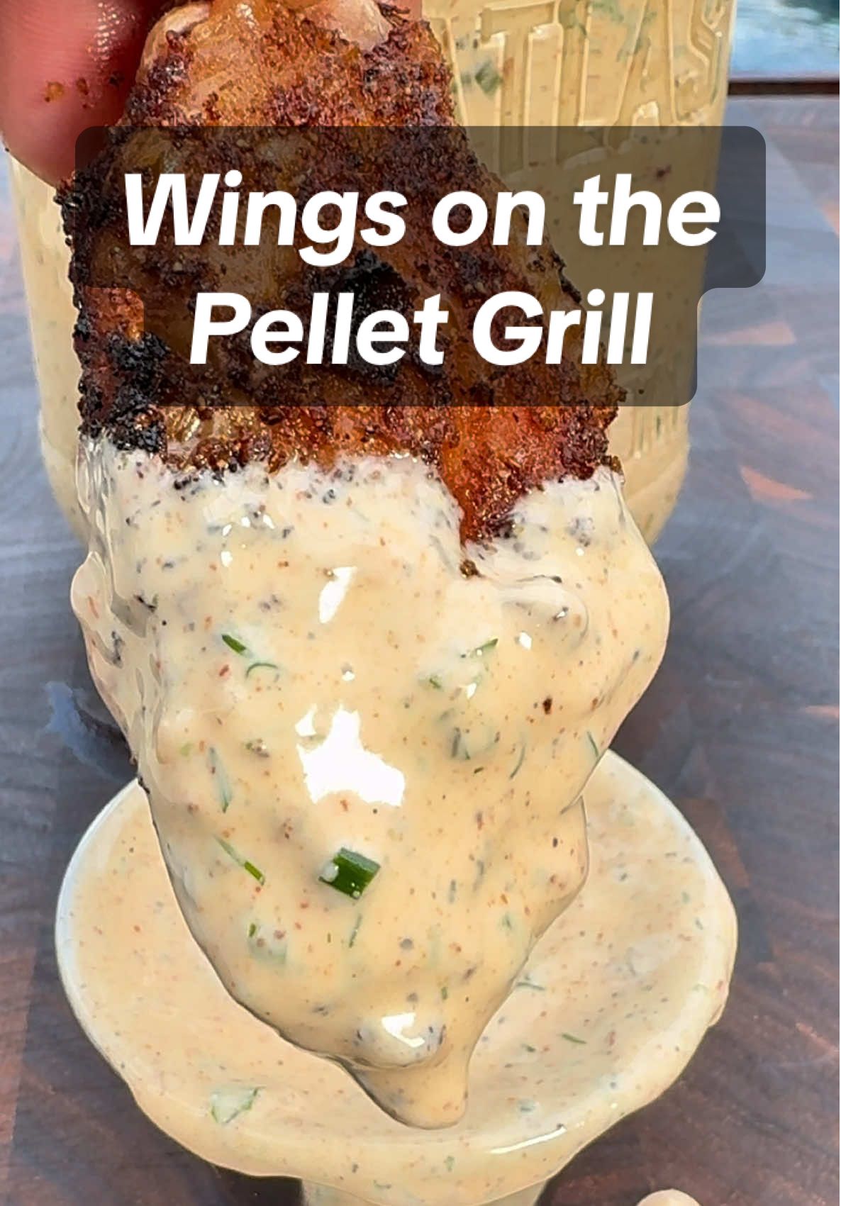 Pellet Grill Wings (0-400 Method)