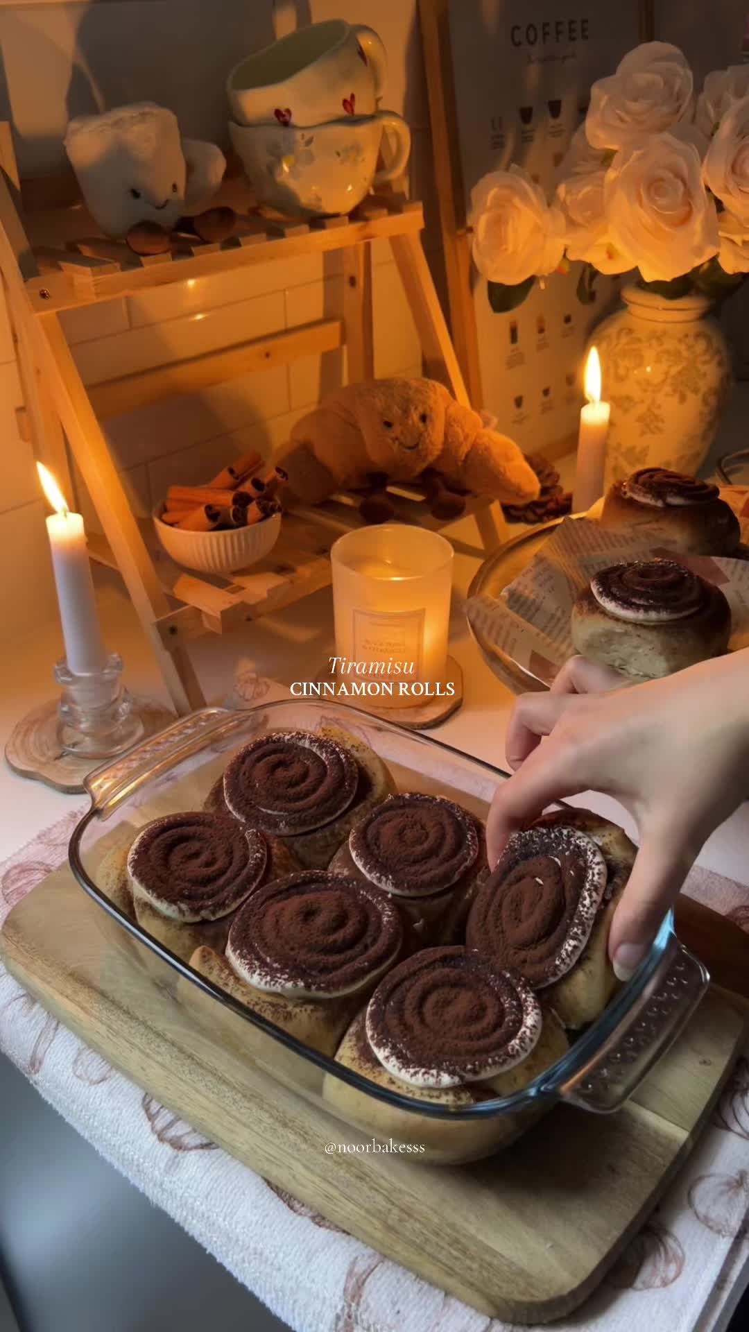 Tiramisu Cinnamon Rolls