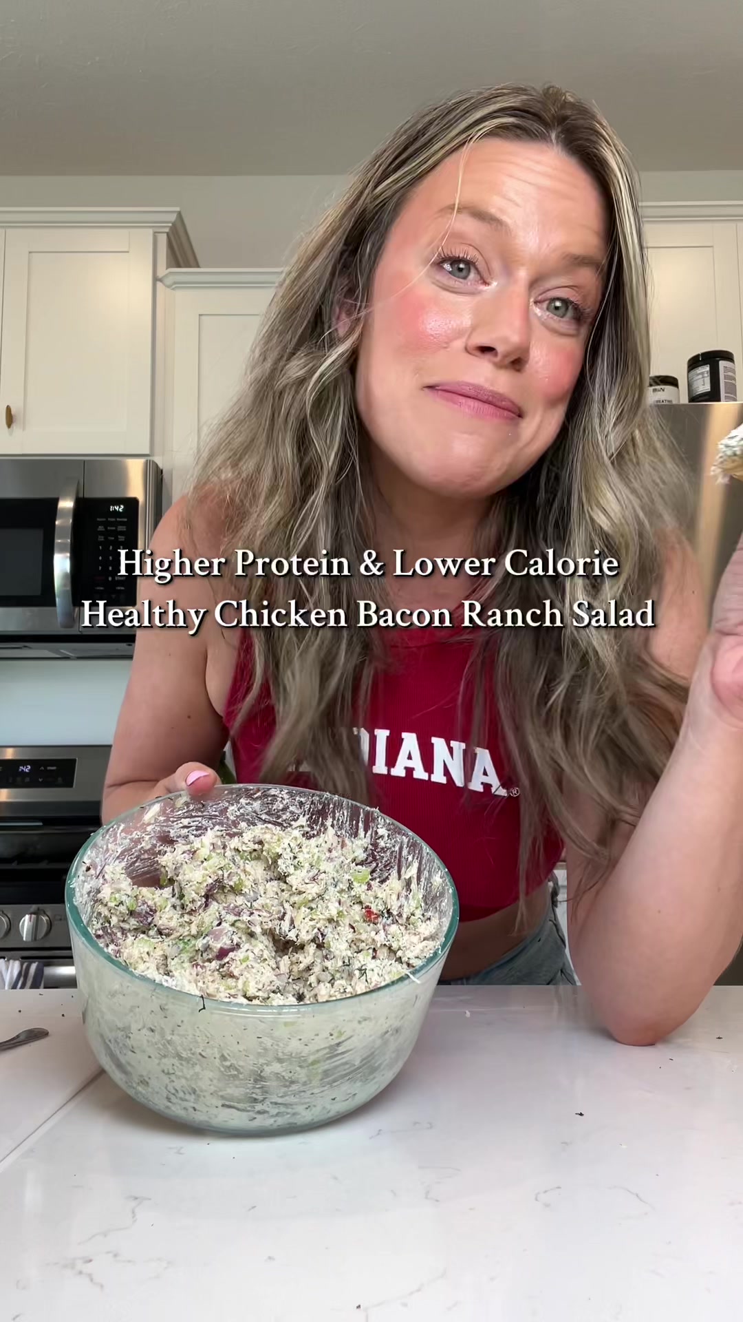 Chicken Bacon Ranch Chicken Salad