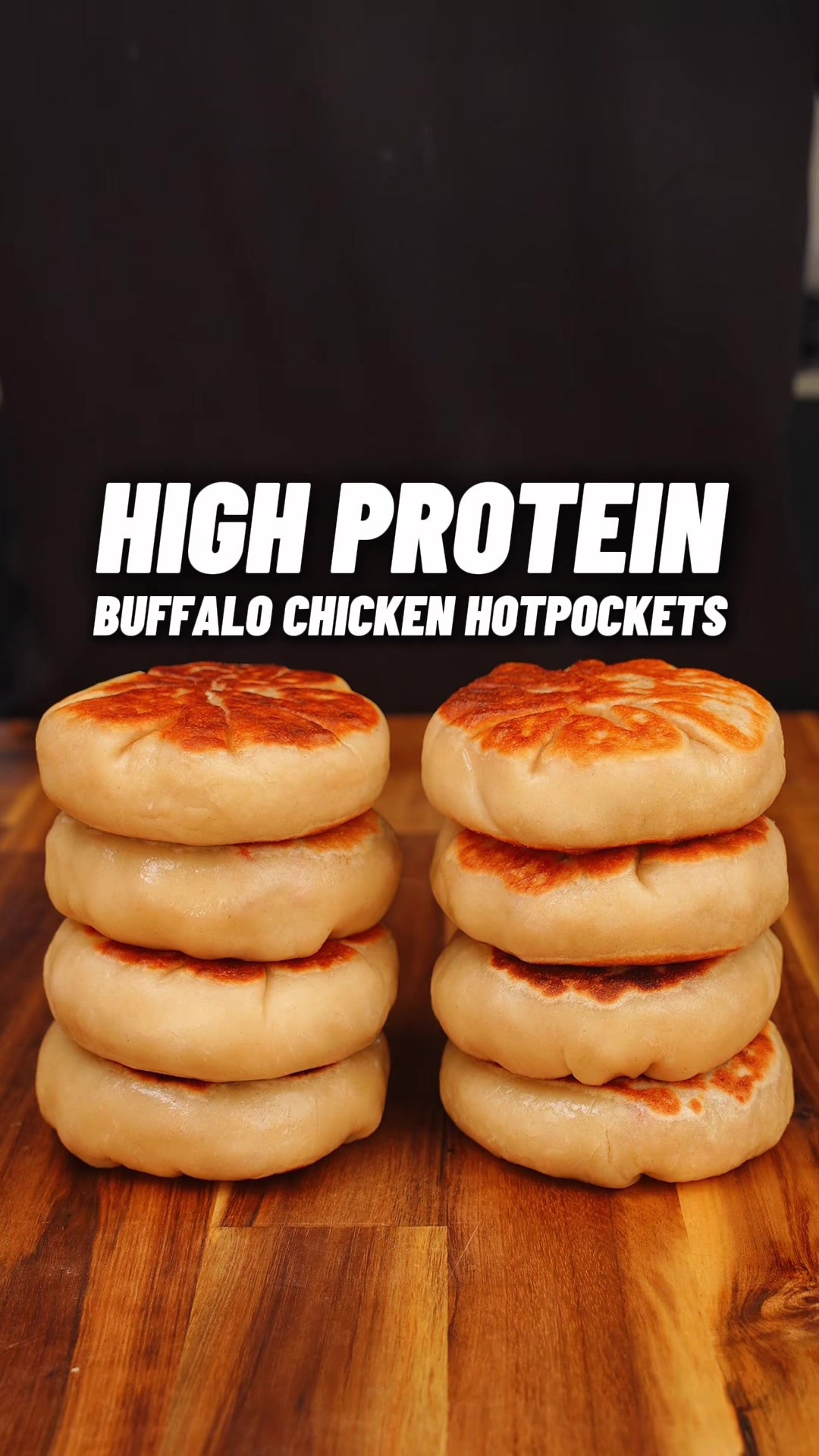 High Protein Buffalo Chicken Hotpockets