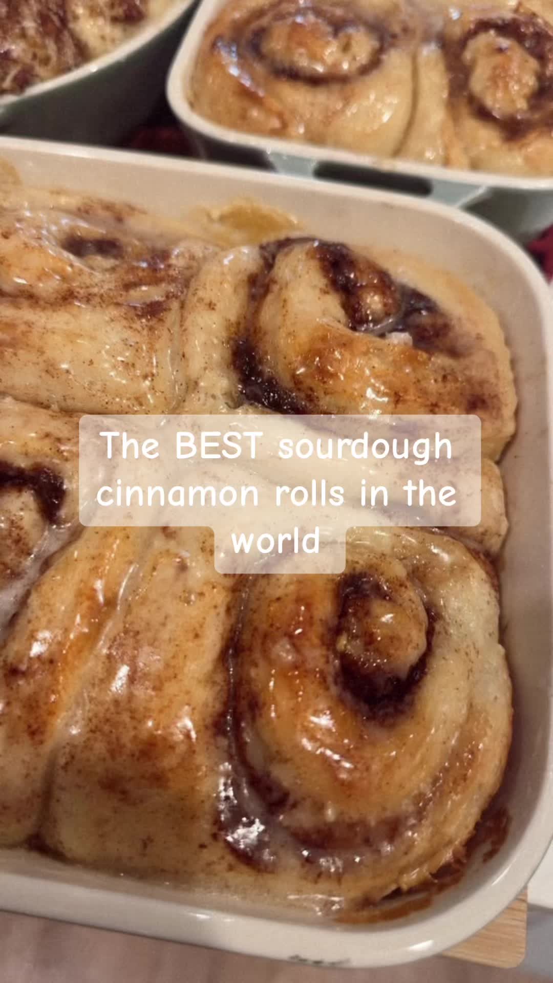 Sourdough Cinnamon Rolls