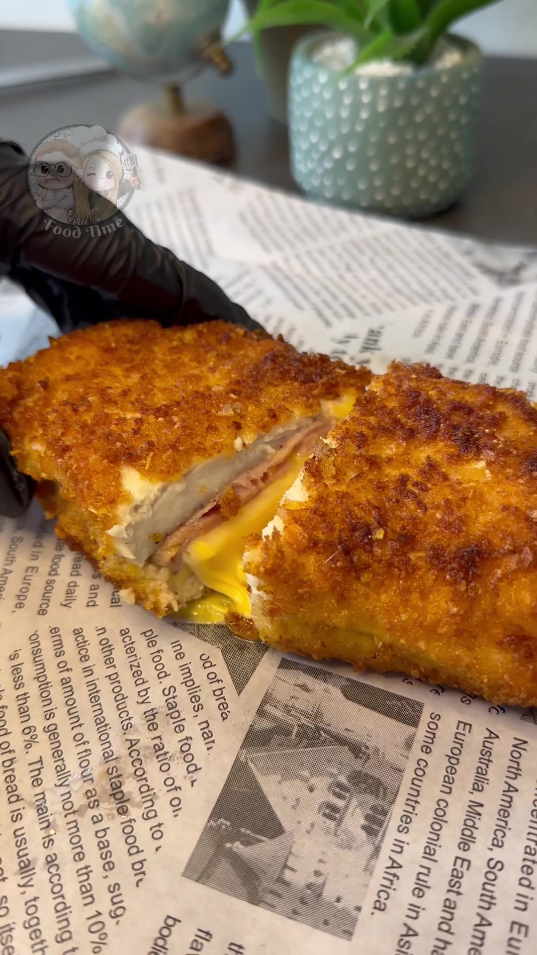 Homemade Chicken Cordon Bleu