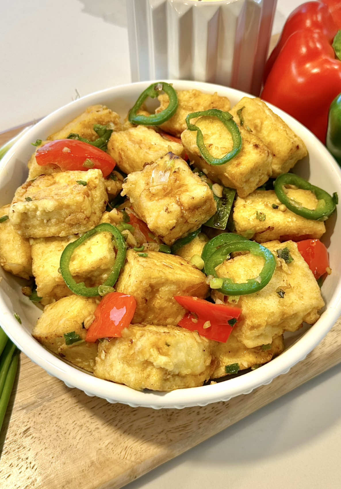 Chinese Salt and Pepper Tofu