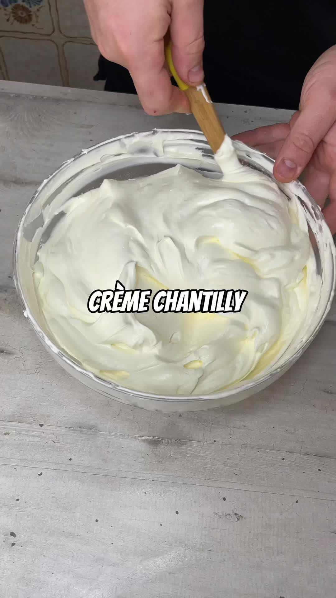 Crème chantilly