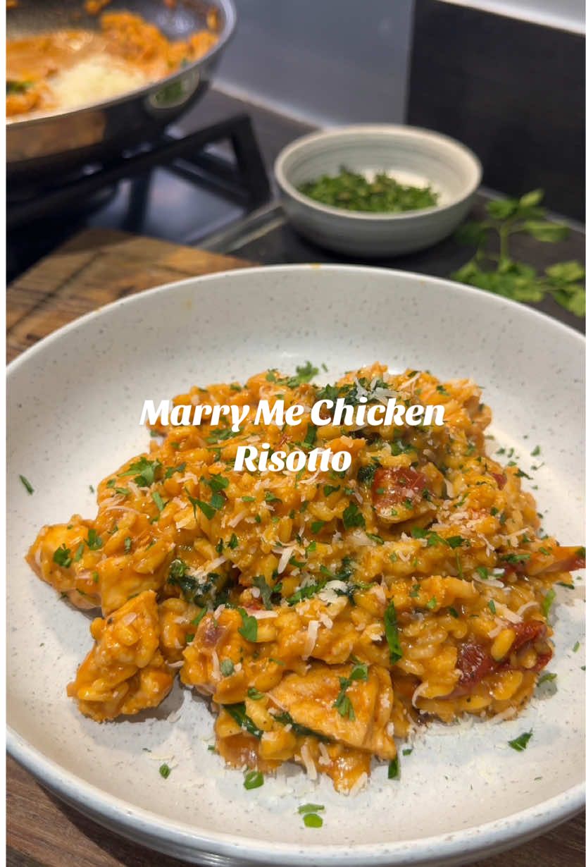 Marry Me Chicken Risotto